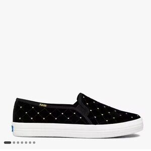 Keds X Kate Spade New York Double Decker Quilted Velvet Sneakers